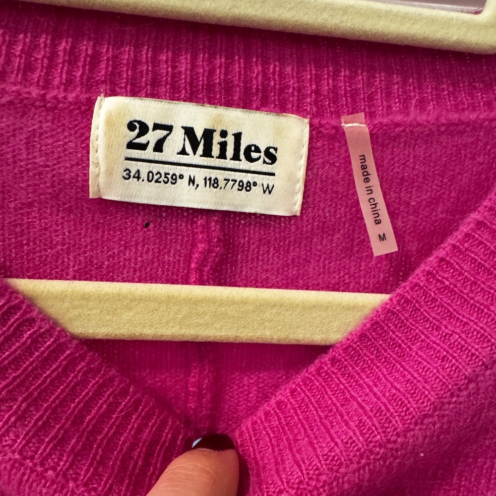 27 Miles Cashmere Sweaters - size Medium - Picture 2 of 5
